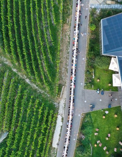 Grande table en Valais