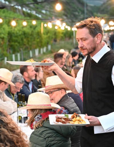 Tavolata meal Celliers de Sion