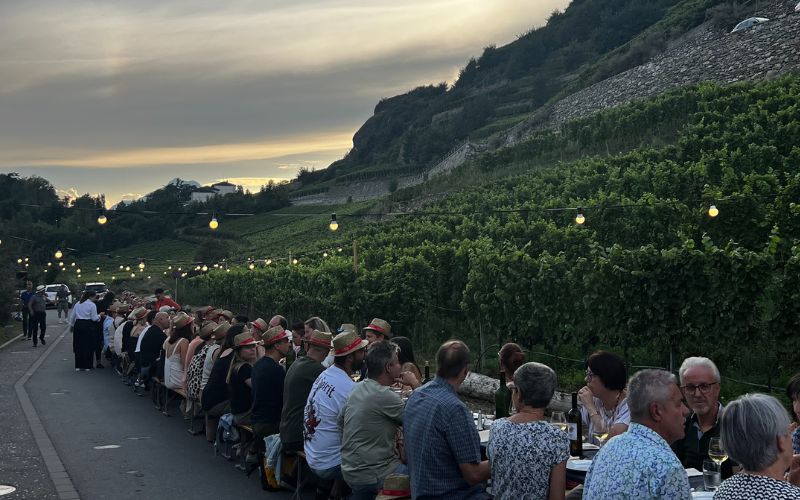 Tavolata in Valais