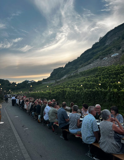 Tavolata in Valais
